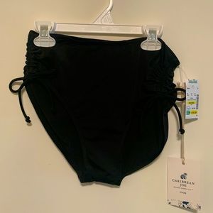 Black Bathing Suit Bottoms. NWT. Size 10